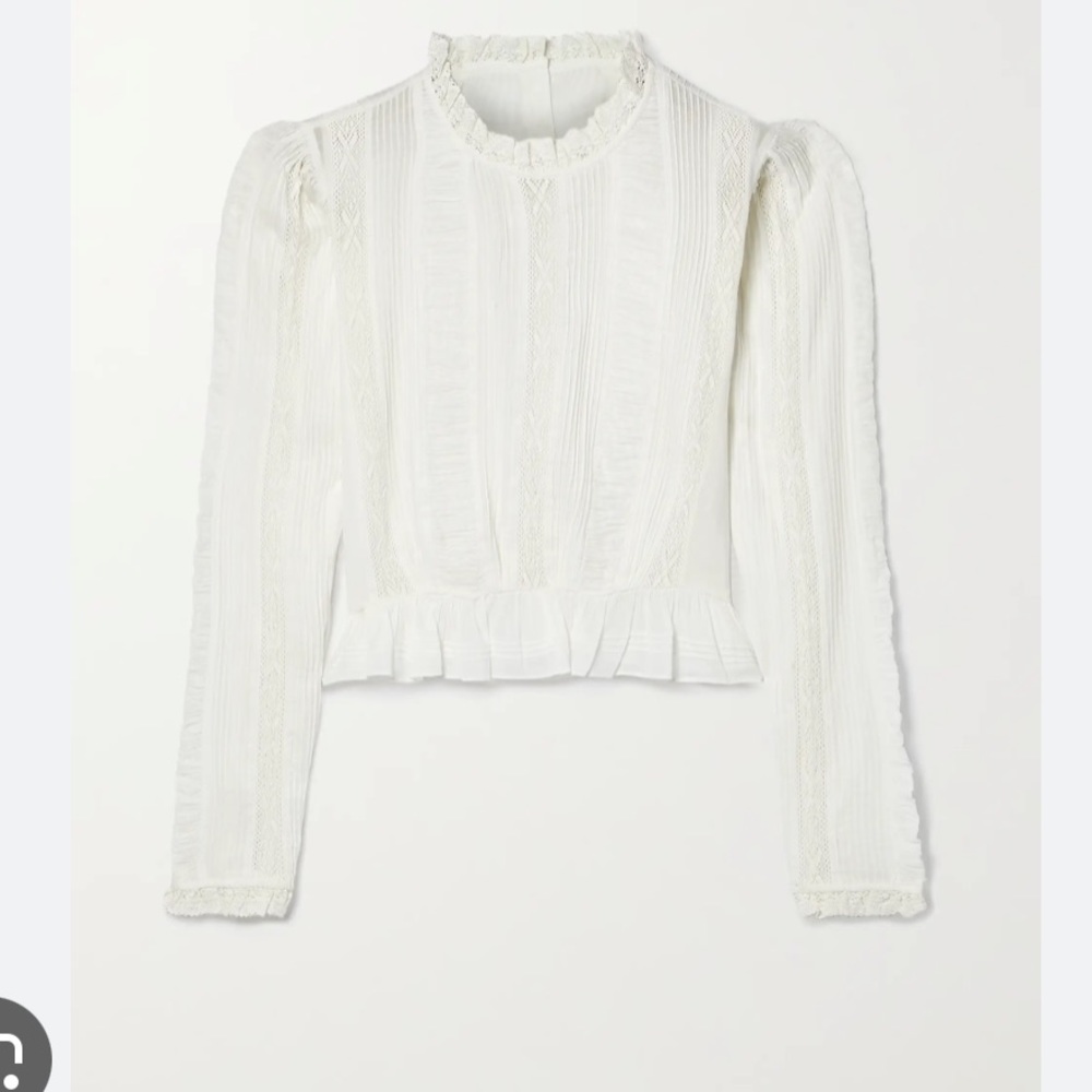 Doen Heloise Top, Sz M, White